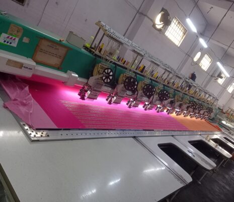 12 head High speed twin sequin 500x1000x1200 in 9 thread colours